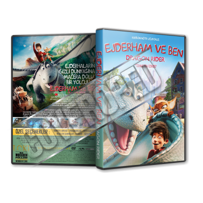 Ejderham ve Ben - Dragon Rider - 2020 Türkçe Dvd Cover Tasarımı